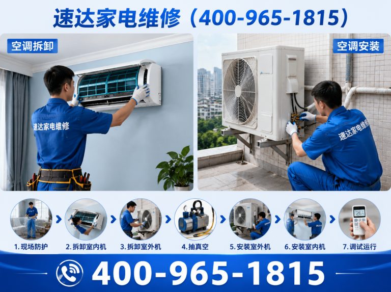 海东空调维修展示图